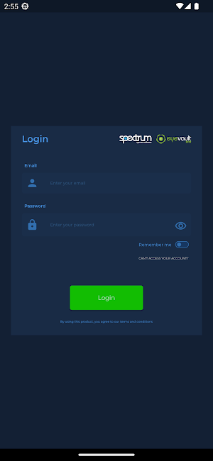 Eyevault EHR Screenshot 0