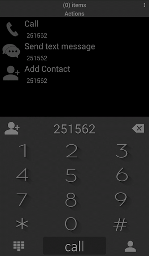 Teme Material Grey2 RocketDial Screenshot 2