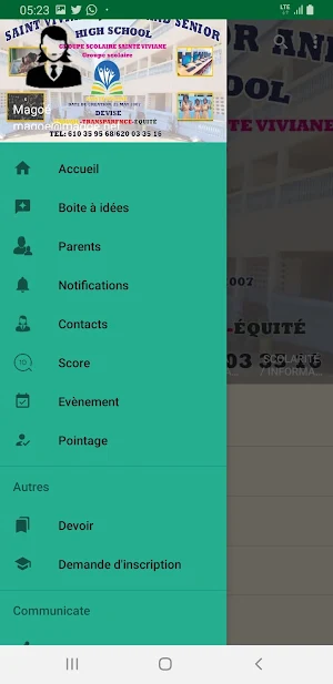 GS Sainte Viviane - N'Zérékoré Screenshot 1