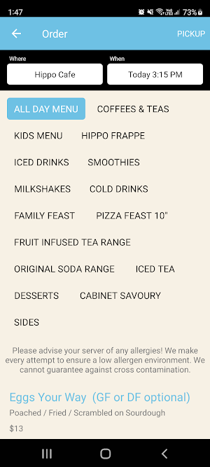 Hippo Cafe Screenshot 2