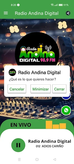 RADIO ANDINA DIGITAL Screenshot 2