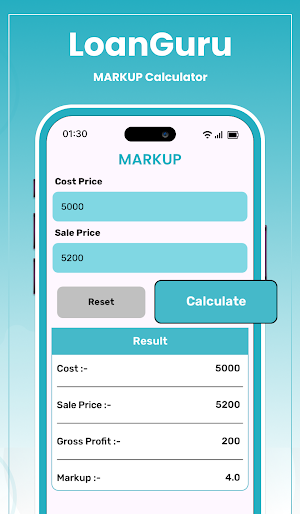 LoanGuru : EMI Loan Calculator Screenshot 3
