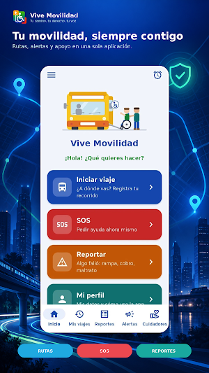 VIVE MOVILIDAD Screenshot 0