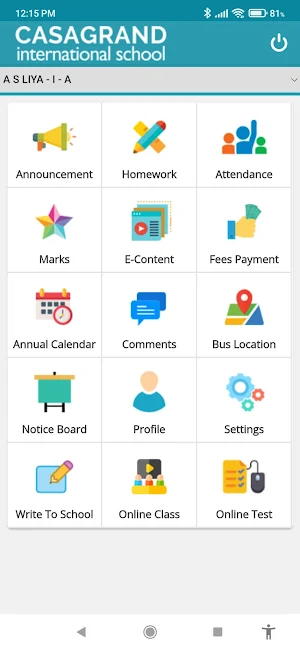 Casagrand International School Screenshot 1