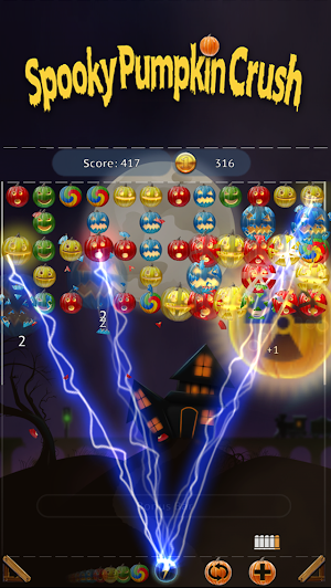 Spooky House ® Pumpkin Crush Screenshot 2