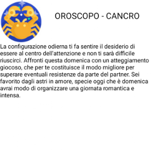 Oroscopi Italiani Screenshot 1