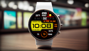 DIGI MEZATON WD162 Watch face Screenshot 1