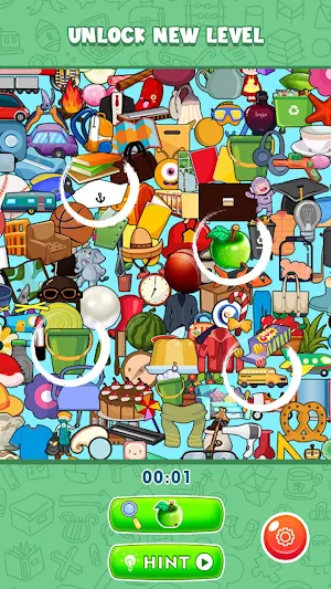 Unlock Find Tap Hidden Objects Screenshot 0