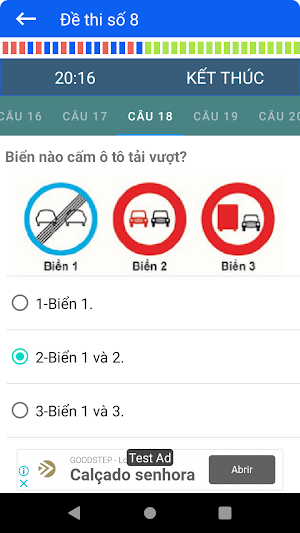 Ôn thi GPLX Oto Hạng B2 Screenshot 1