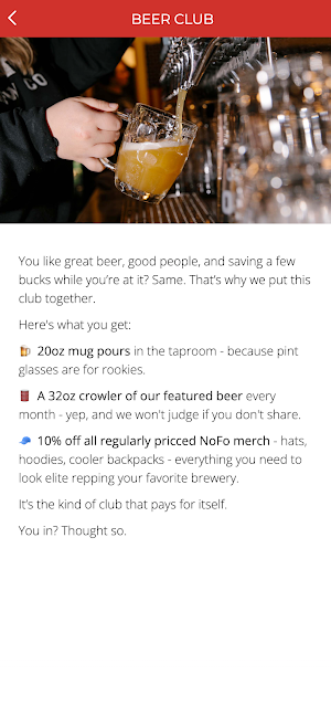 NoFo Brew Co Screenshot 1