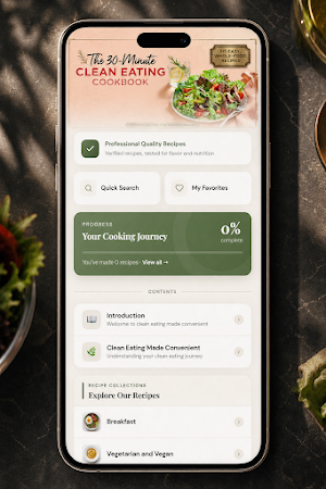 30-Min Clean Eating Cookbook Screenshot 0