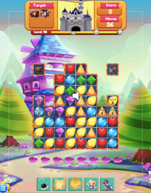 Mermaid Treasure Hunting(No ads) - Match3 puzzle screenshot 3