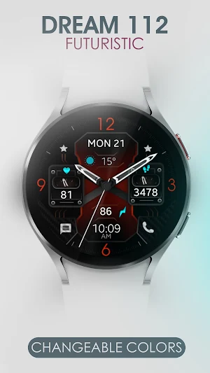 Dream 112 - Analog Watch Face Screenshot 1