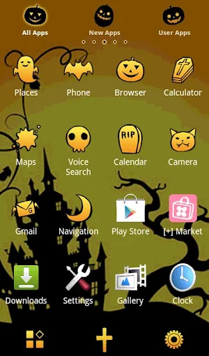 Halloween Theme Spooky Night Screenshot 1