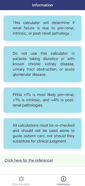 Sodium FENa Calculator - Acute Kidney Injury Screenshot 2