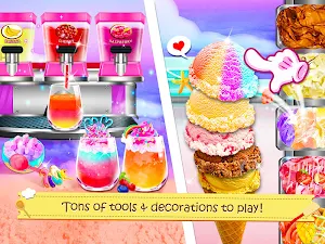 Unicorn Ice Cream Sundae - Ice Desserts Maker Screenshot 3
