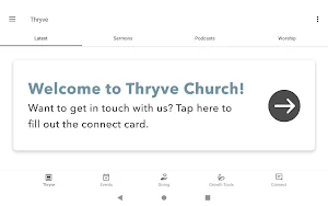 Thryve Church Screenshot 3