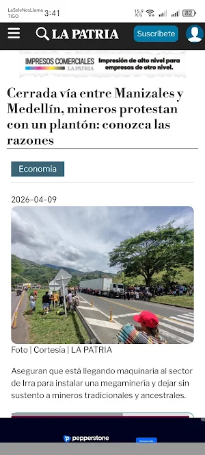 La Patria Noticias Screenshot 0
