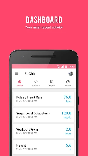 FitChit - Health & Fitness tra Screenshot 1