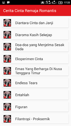 Cerita Cinta Remaja Romantis Screenshot 1
