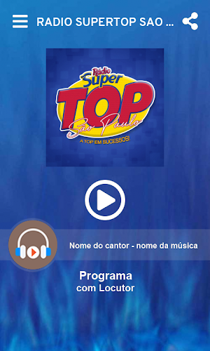 Radio SuperTop São Paulo Screenshot 0
