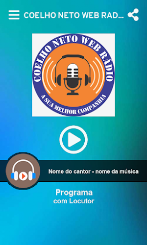 COELHO NETO WEB RADIO Screenshot 0