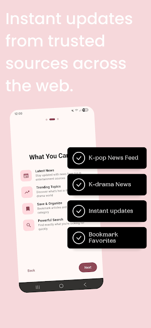 KPop & KDrama – News & Stories Screenshot 2