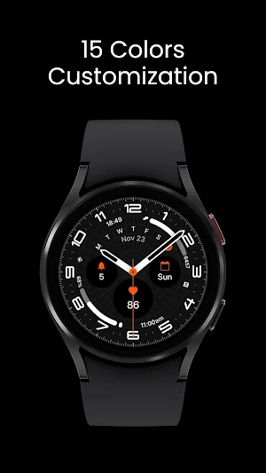 Analog Ultra Watch Face Screenshot 1