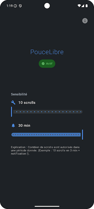 PouceLibre Screenshot 1