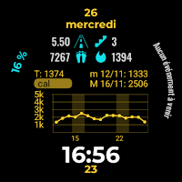 N.o shuffle / WearOS watchface