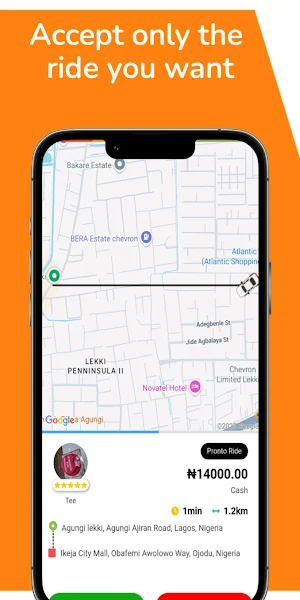 Pronto Driver Screenshot 1