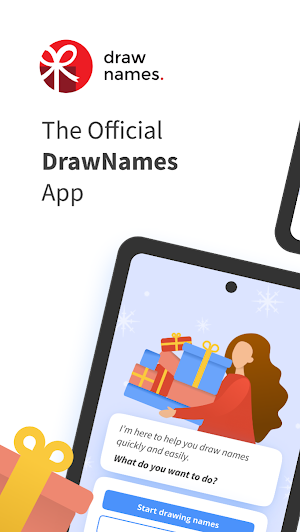 DrawNames - Secret Santa Generator with Wish Lists Screenshot 0
