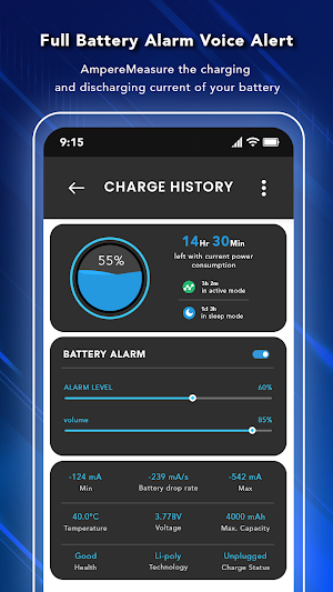 Full Battery Charge Alarm Screenshot 3
