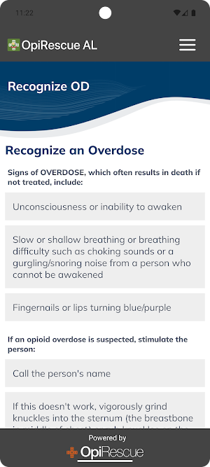 OpiRescue AL Screenshot 1