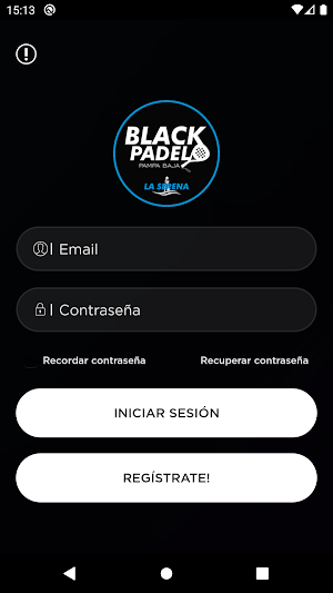 Black Padel La Serena Screenshot 0