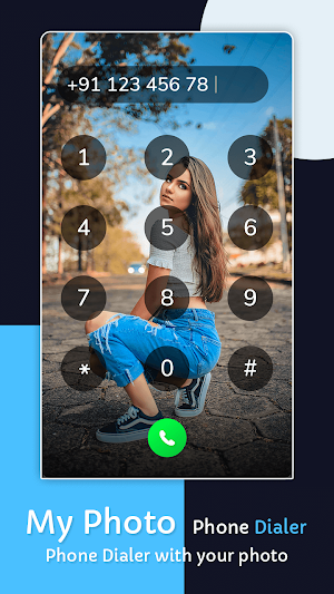 Set Photo On Phone Dialer - My Photo Phone Dialer Screenshot 1