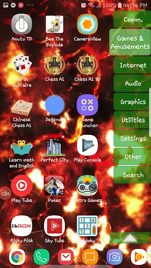 Launcher Sidebar (Best launcher, no ads) Screenshot 1