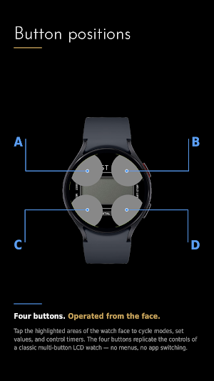 CELEST5660 Retro Digital Watch Screenshot 2