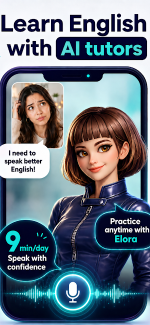 Elora: AI English Tutor Screenshot 0