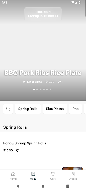 Roots Bistro Screenshot 1