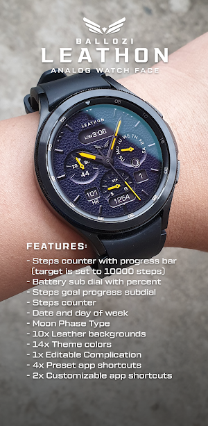 BALLOZI LEATHON Watch Face Screenshot 1