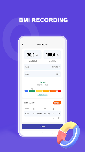 BMI Manager Screenshot 3