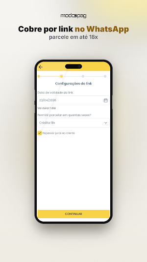 modoPAG: Maquininha no Celular Screenshot 3