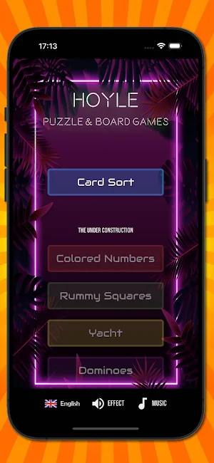 Yatzy, Uno, Phase 11 Card Sort Screenshot 0
