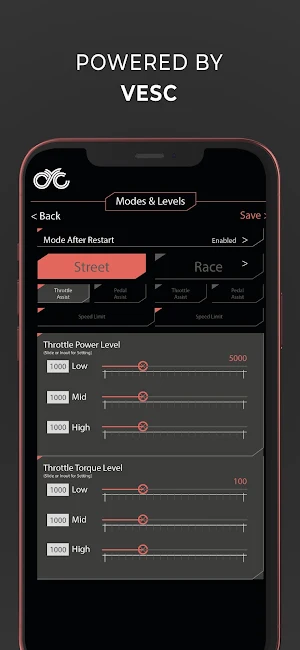 CYC Ride Control Screenshot 1
