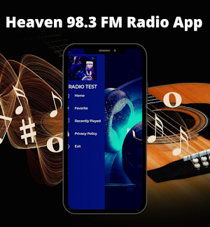 Heaven 98.3 FM Radio APP Screenshot 1
