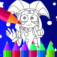Virtual Circus Coloring Book