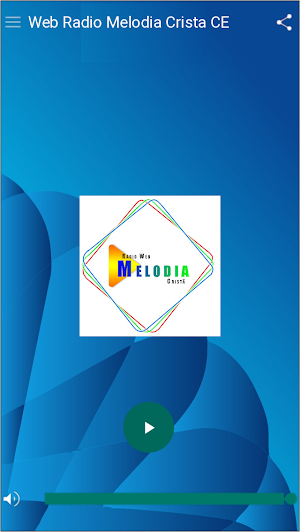 Web Rádio Melodia Cristã CE Screenshot 2