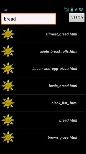 Gluten-free Cookery Screenshot 1