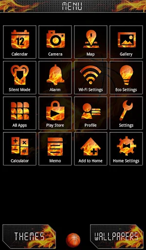 Fireball +HOME Theme Screenshot 1